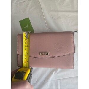 kate spade Blush Pink Saffiano Leather Clutch